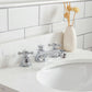 Queen 24-Inch Single Sink Quartz Carrara Vanity In Cashmere Grey set