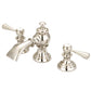 Satin Gold Waterfall and Modern Classic Widespread Lavatory F2-0013 Faucets With Pop-Up Drain