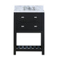 24 Inch Single Sink Bathroom Vanity set. The Madalyn Collection