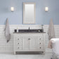 Potenza 48" Bathroom Vanity in Earl Grey with Blue Limestone Top set