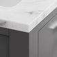 24 Inch Single Sink Bathroom Vanity With Mirror And Faucet From The Madison Collection