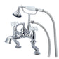 Vintage Classic Tub Faucet With Lever & Cross Handles