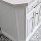 60" Palace Collection Quartz Carrara Bathroom Vanity Set