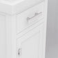 18 Inch Multi Color MDF Single Bowl Ceramics Top Vanity With Single Door From The MIA Collection