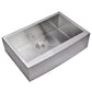 33 Inch X 22 Inch Single Bowl Stainless Kitchen Sink With Drain, Strainer, And Bottom Grid