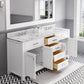 72 Inch Double Sink Bathroom Vanity set. The Madison Collection