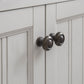 Potenza 30" Bathroom Vanity in Earl Grey with Blue Limestone Top set