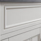 Potenza 30" Bathroom Vanity in Earl Grey with Blue Limestone Top set