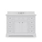 48 Inch Bathroom Vanity, Mirror And Faucet, Derby Collection
