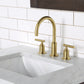 30 In Sink Marble Countertop Vanity, Oak, Faucet and Mirror, Chestnut collection
