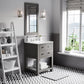24 Inch Single Sink Bathroom Vanity set. The Madalyn Collection