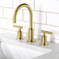 Water Creation Modern Gooseneck Spout Widespread Faucet F2-0014