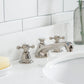 Queen 30-Inch Single Sink Quartz Carrara Vanity In Pure White set