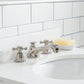 Queen 24-Inch Single Sink Quartz Carrara Vanity In Pure White set