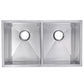 Double Bowl Stainless Steel Hand Made Undermount Kitchen Sink