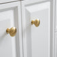 60" Palace Collection Quartz Carrara Bathroom Vanity Set