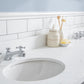 72" Palace Collection Quartz Carrara Multi Color Bathroom Vanity Sets