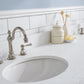 72" Palace Collection Quartz Carrara Bathroom Vanity Set, Mirror in Polished Nickel (PVD) Finish