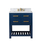 30 Inch Single Sink Bathroom Vanity With Faucet And Mirror From The Madalyn Collection
