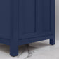 24 Inch Multi Color MDF Single Bowl Ceramics Top Vanity With Double Door From The MYRA Collection