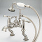 Vintage Classic Tub Faucet With Lever & Cross Handles