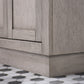 30 In Sink Marble Countertop Vanity, Oak, Faucet and Mirror, Chestnut collection