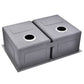Double Bowl Stainless Steel Hand Made Undermount Kitchen Sink