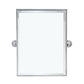 Metal Rectangular Mirror 18" X 24" In Multi Finish