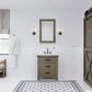 30 Inch Single Sink Bathroom Vanity With Mirror And Faucet From The ABERDEEN Collection