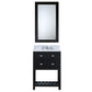 24 Inch Single Sink Bathroom Vanity set. The Madalyn Collection
