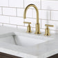 72 In. Double Sink Marble Countertop Vanity Oak with Faucets and Mirrors, Chestnut collection