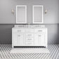 60 Inch Double Sink Bathroom Vanity set The Madison Collection