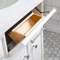 60" Palace Collection Quartz Carrara Bathroom Vanity Sets