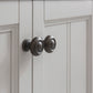 72 Inch Earl Grey Double Sink Bathroom Vanity With Mirrors. Potenza Collection