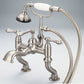 Vintage Classic Tub Faucet With Lever & Cross Handles