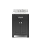 24 Inch Single Sink Bathroom Vanity With Mirror And Faucet From The Madison Collection