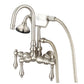 Vintage Classic Tub Faucet With Lever and Cross Handles
