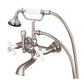 Vintage Classic Tub Faucet, Lever and Cross Handles