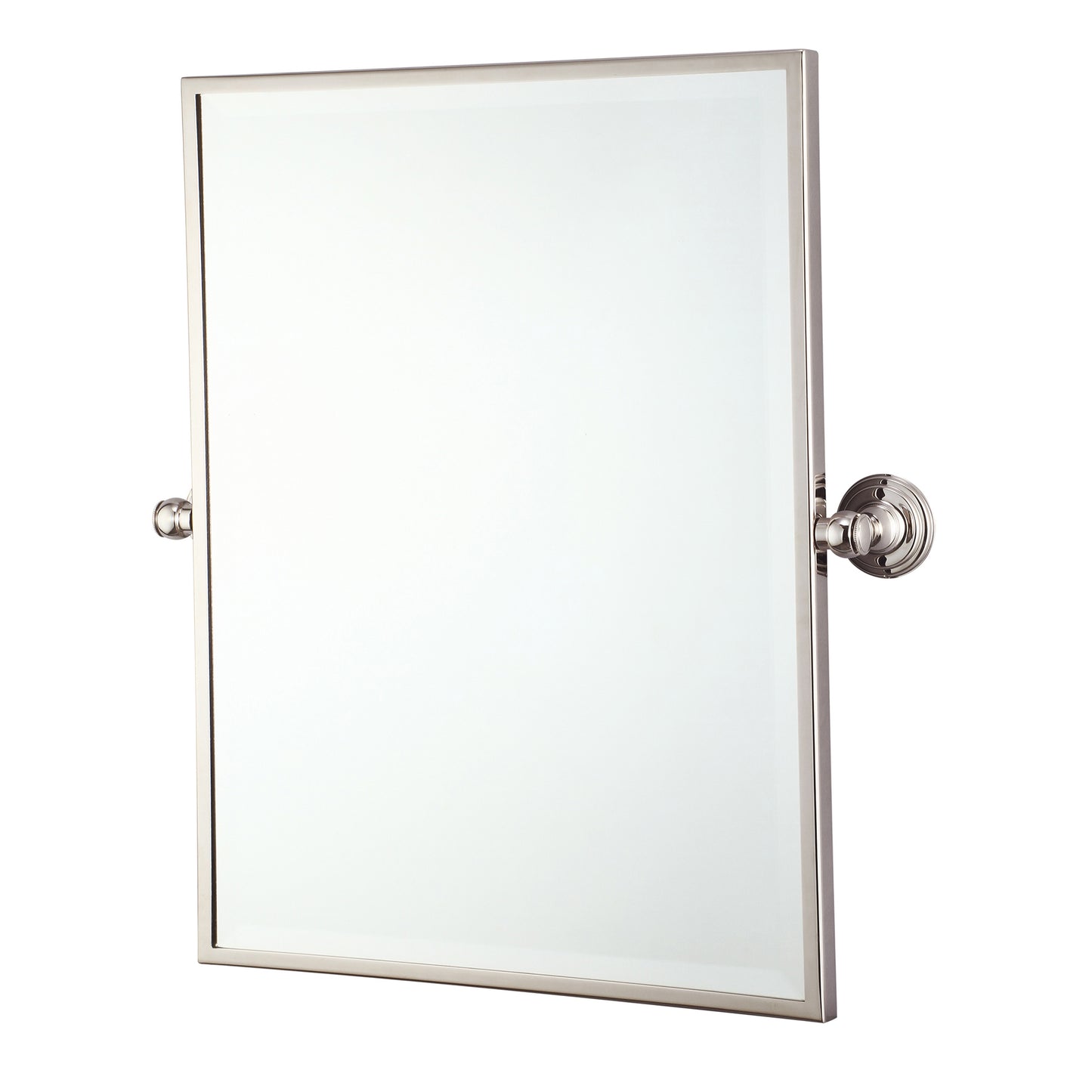 Metal Rectangular Mirror 18" X 24" In Multi Finish