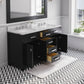 60 Inch Double Sink Bathroom Vanity set The Madison Collection