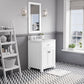 24 Inch Single Sink Bathroom Vanity With Mirror And Faucet From The Madison Collection