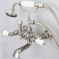 Vintage Classic Tub Faucet, Lever and Cross Handles