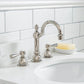 Queen 24-Inch Single Sink Quartz Carrara Vanity In Pure White set