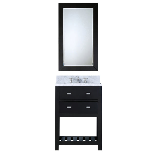 24 Inch Single Sink Bathroom Vanity set. The Madalyn Collection