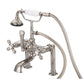 Vintage Classic Tub Faucet With Lever and Cross Handles