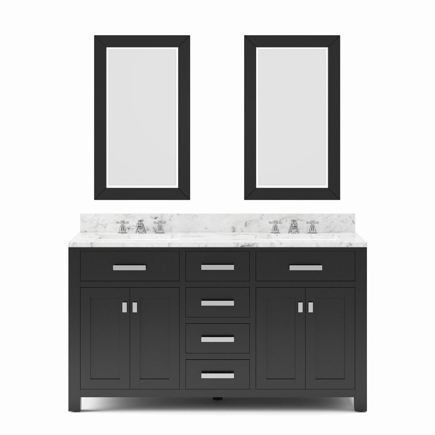60 Inch Double Sink Bathroom Vanity set The Madison Collection