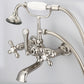 Vintage Classic Tub Faucet, Lever and Cross Handles