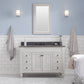 Potenza 48" Bathroom Vanity in Earl Grey with Blue Limestone Top set