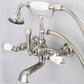 Vintage Classic Tub Faucet, Lever and Cross Handles