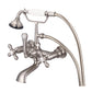 Vintage Classic Tub Faucet, Lever and Cross Handles